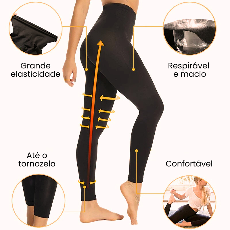 Leggings modeladora com efeito Push-Up | Conforto e Estilo