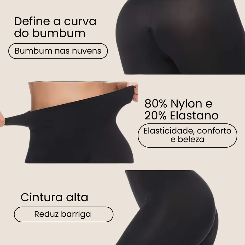 Leggings modeladora com efeito Push-Up | Conforto e Estilo